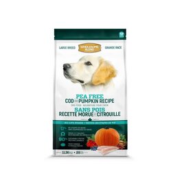 Nutreco Wholesome blend Morue / citrouille sans pois Grande-race 11.36 kg