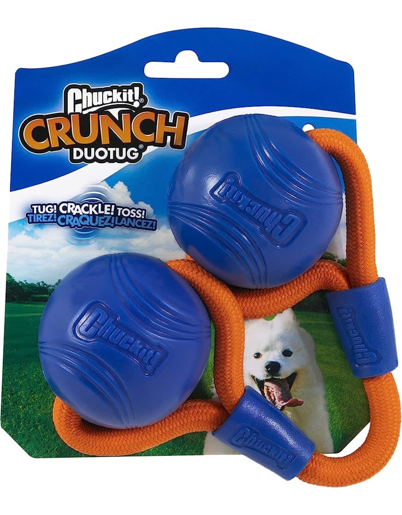 Chuckit! Chuckit Crunch balle duo tug M