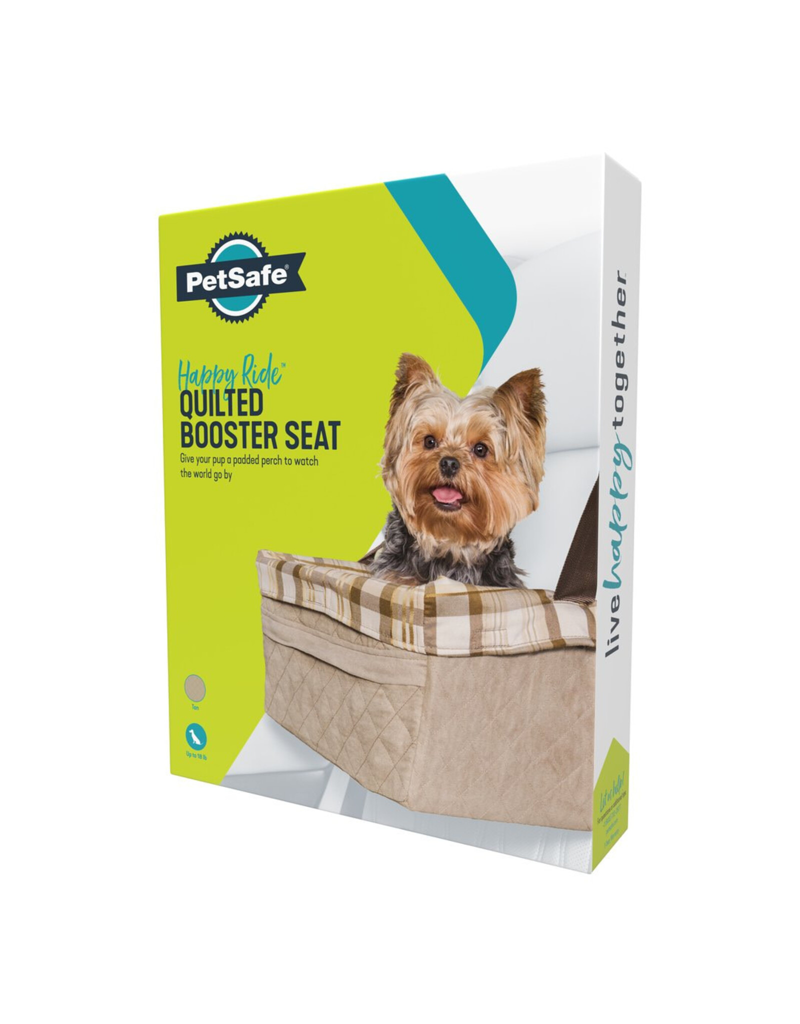 PETSAFE Petsafe Happy Ride Booster Seat brun 25lbs