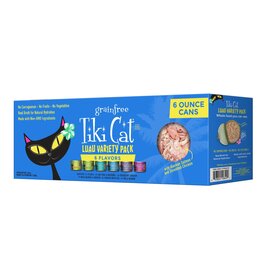 Tiki cat Tiki Cat paquet variété Luau 8x6oz