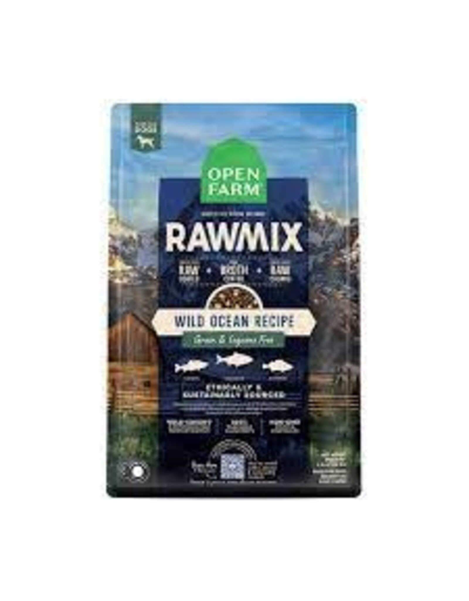 Open Farm Open Farm RawMix Grains Anciens Poissons sauvages 3.5lbs