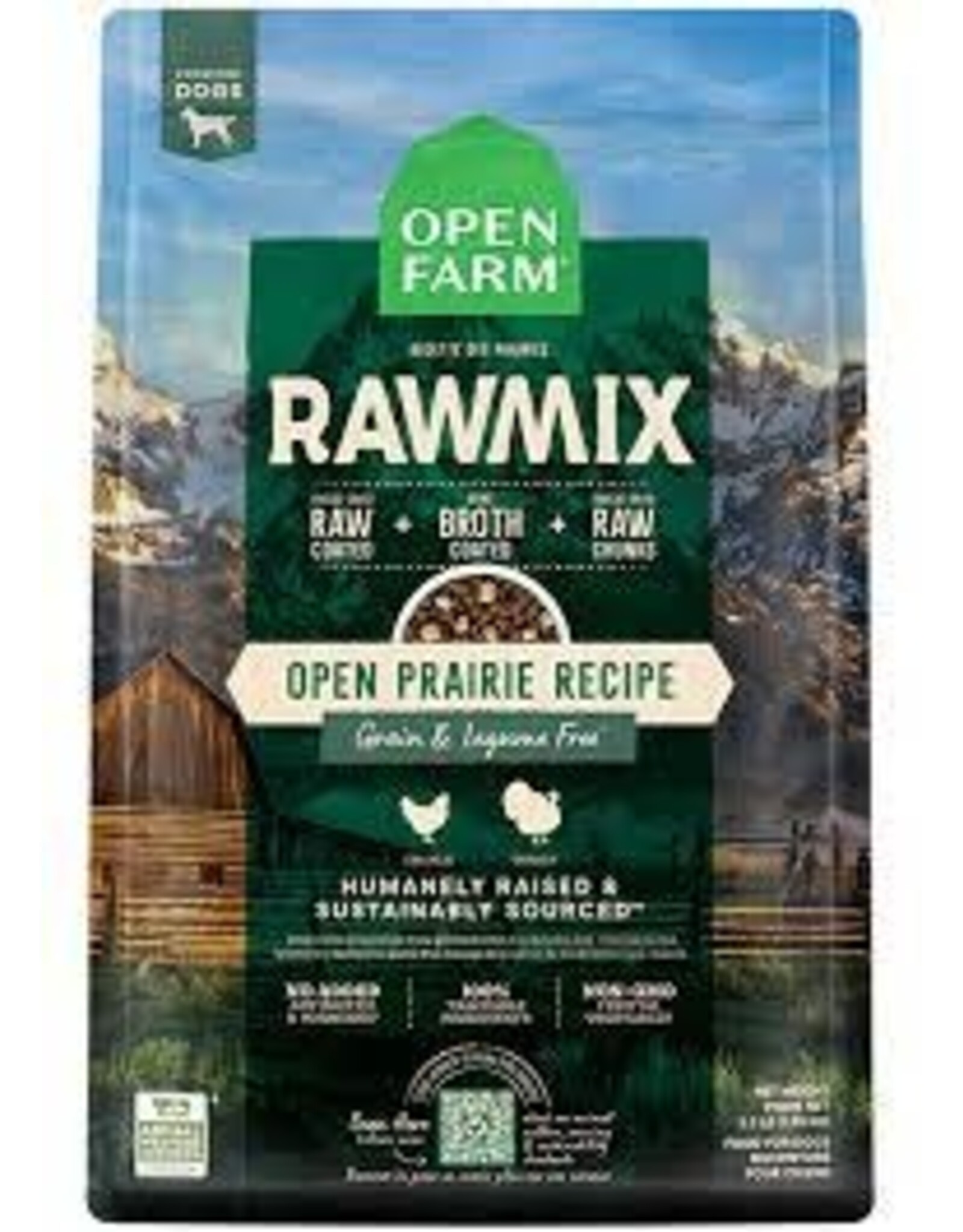 Open Farm Open Farm RawMix Sans Grains Open Prairie 2.25lbs (Chat)