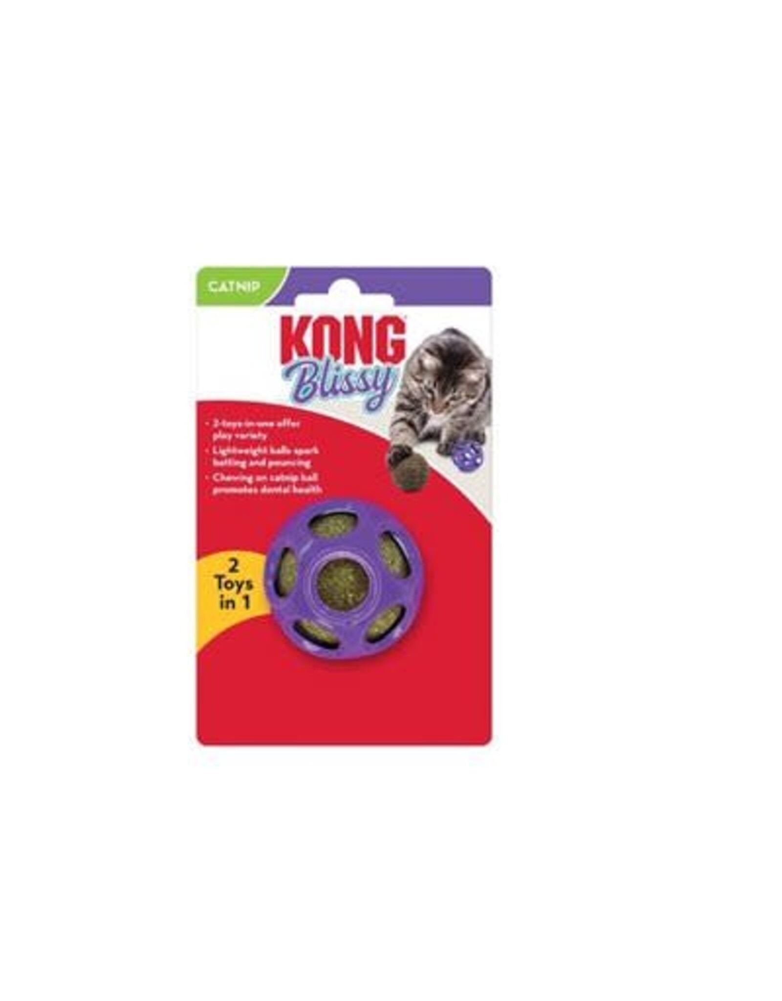 kong Kong Blissy moon ball avec catnip