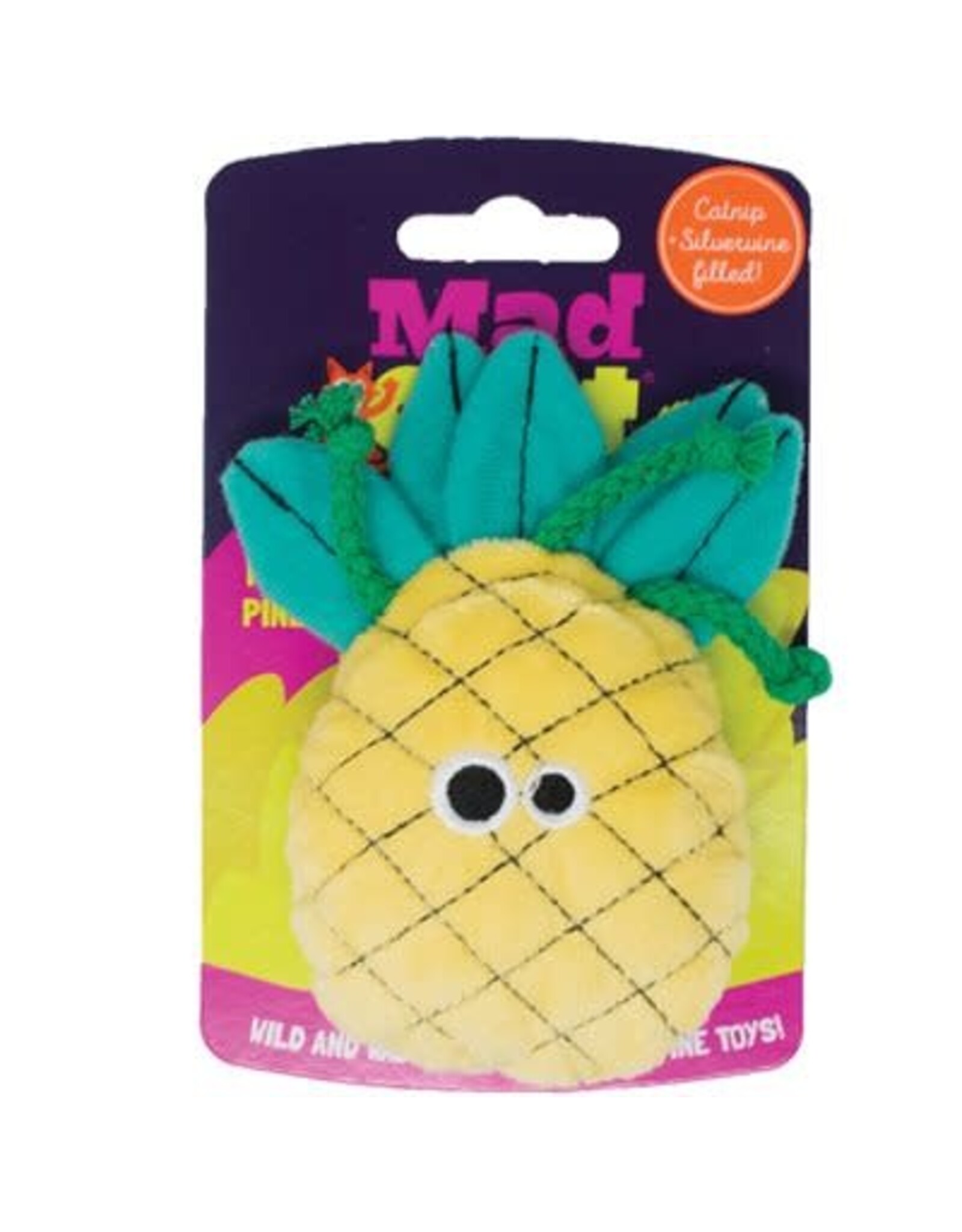 petmate Mad Cat Purrfect Pinapple