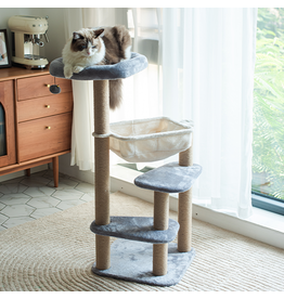 Petpals Group Petpals Arbre à chat Oak 5 niveaux