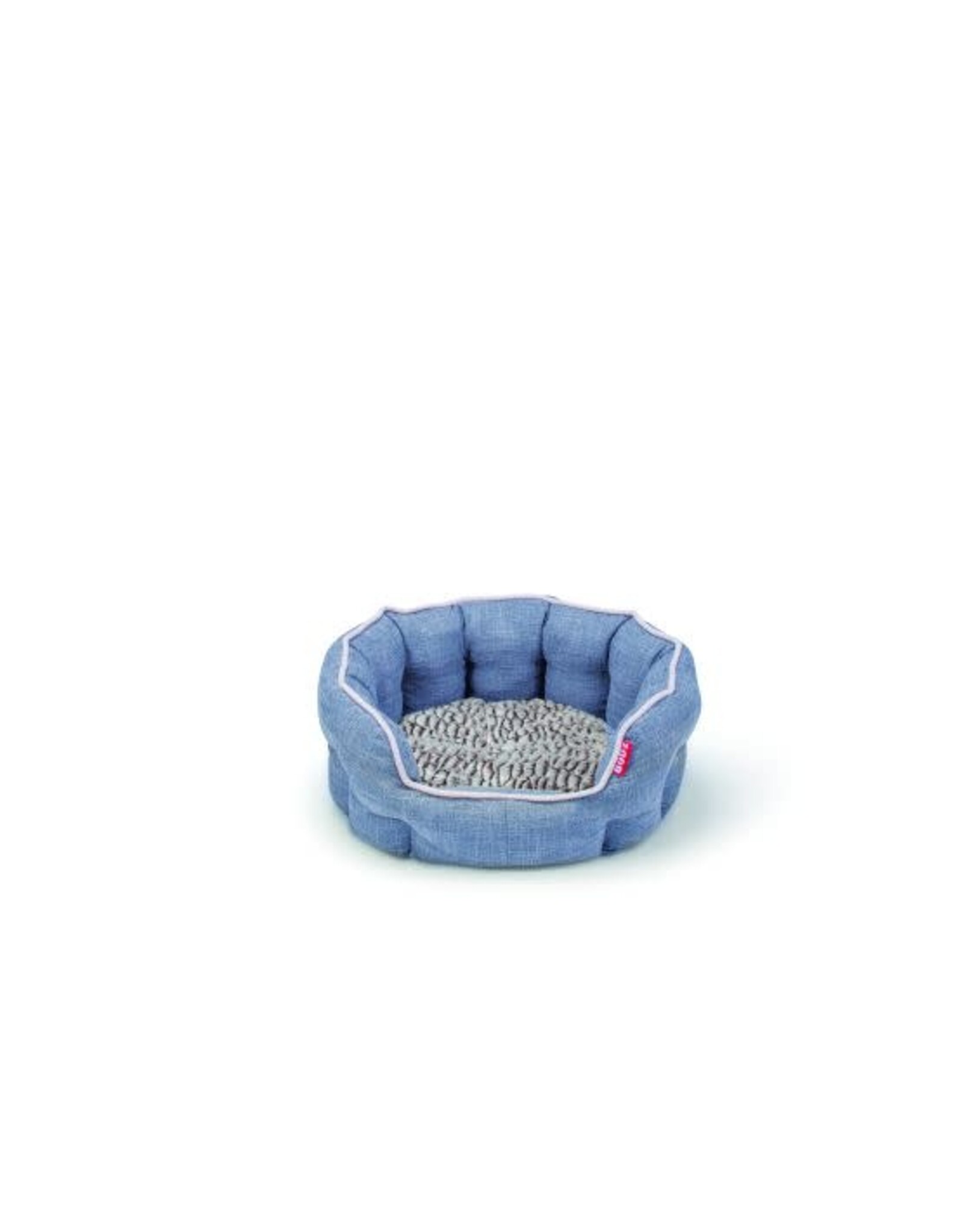 Bud's *DISC* Bud'z lit rond rebords deluxe bleu 22.5x20.5''