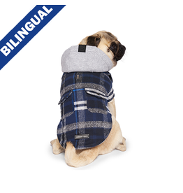 canada pooch *DISC* Canada Pooch Veste The Shacket Carotté bleu