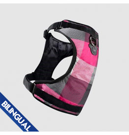 canada pooch *DISC* Canada Pooch harnais Pink Plaid