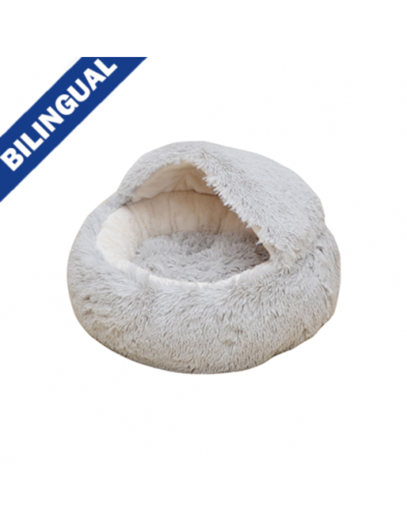 Petpals Group Petpals Lit Modern Igloo Shag Fur with Hood chat