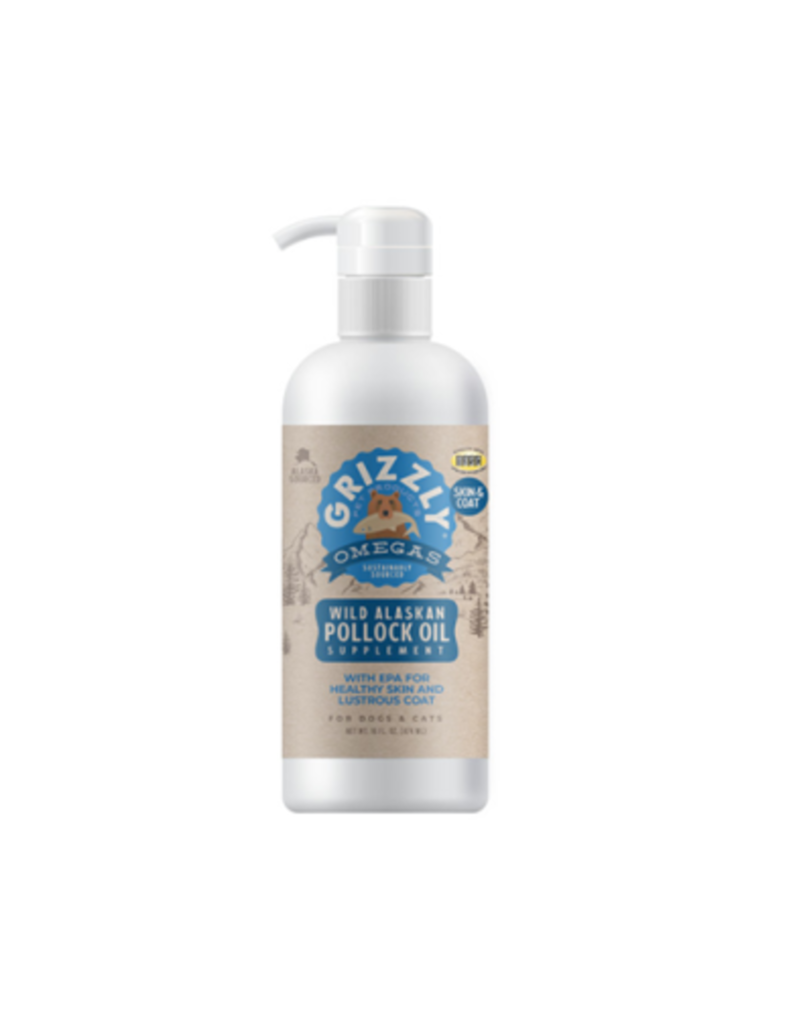 Grizzly pet products Grizzly Huile Goberge 500ml