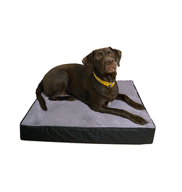 Ruff Love Ruff Love lit orthopedic gris 40x50''