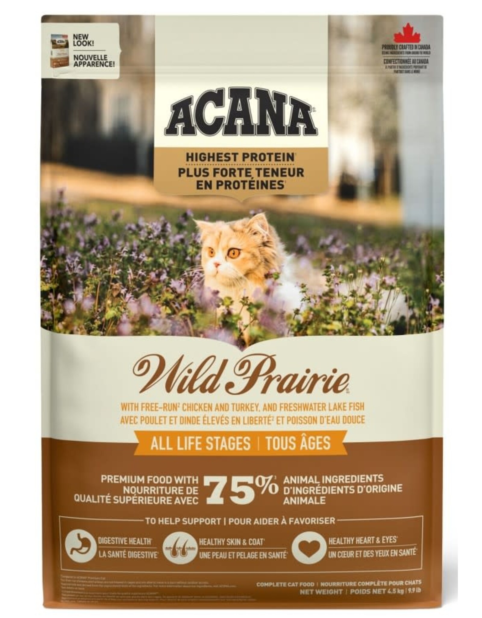 Acana Acana Wild Prairie 4.5 KG. (Chat)