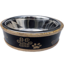 Indipets *DISC* IP Bol Stainless & Bois noir