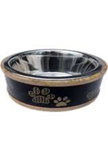 Indipets *DISC* IP Bol Stainless & Bois noir