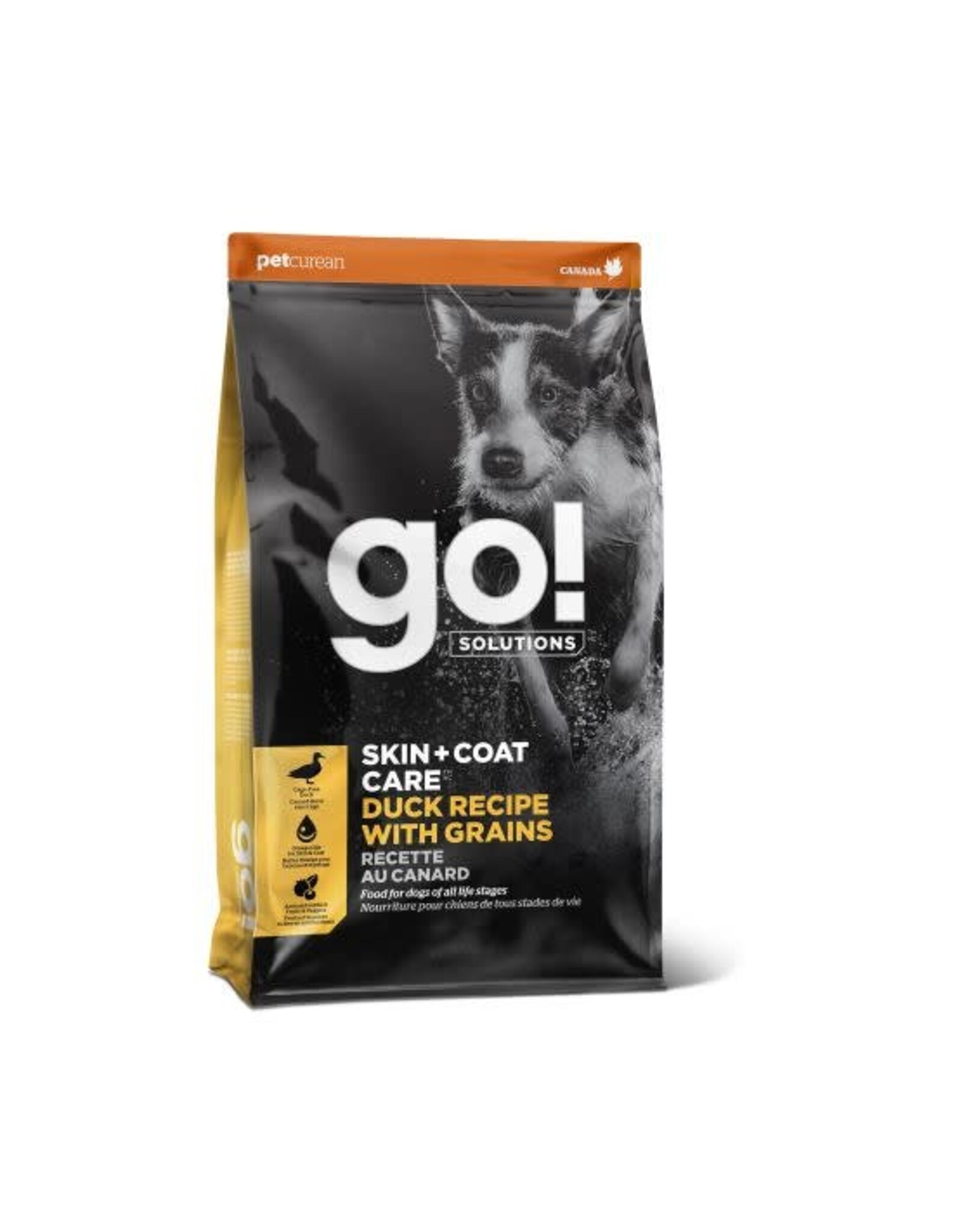 Petcurean Go! Peau & Pelage Canard 22lbs