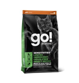 Petcurean Go! Sensitivities LID S.G. Insecte (Chat)