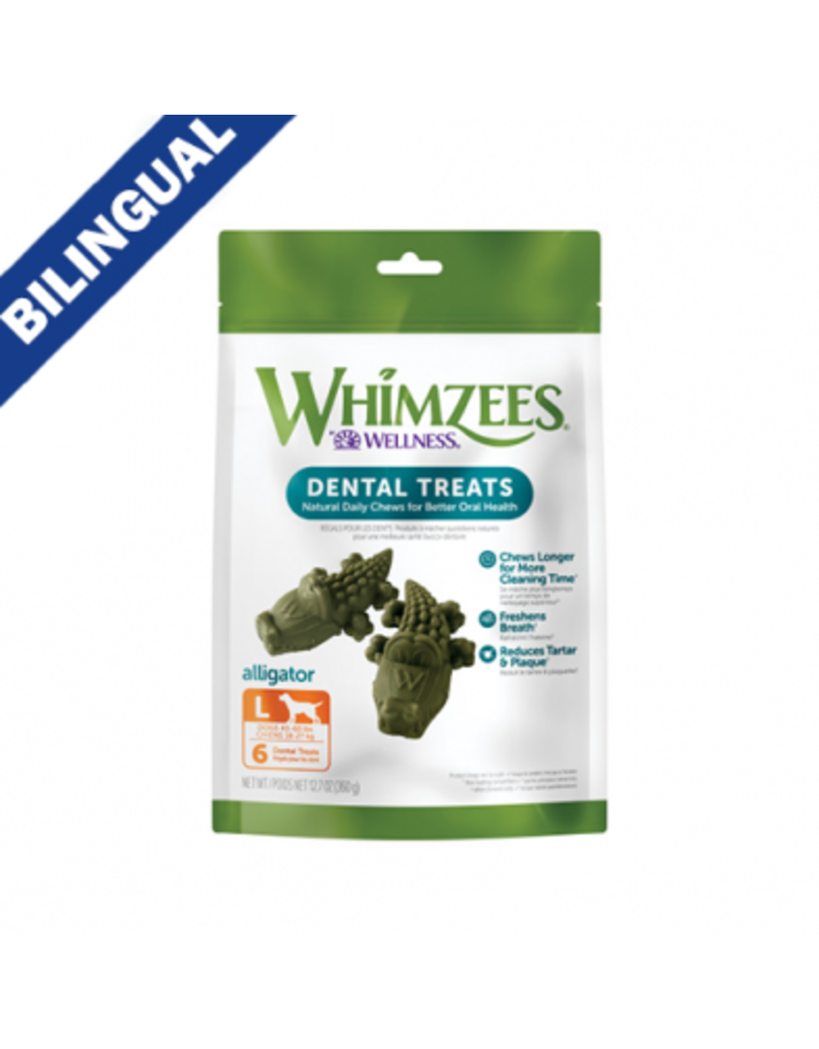 paragon pet products Whimzees Aligator L (6)