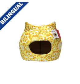 Ruff Love Ruff Love Lit chat floral 17x17''