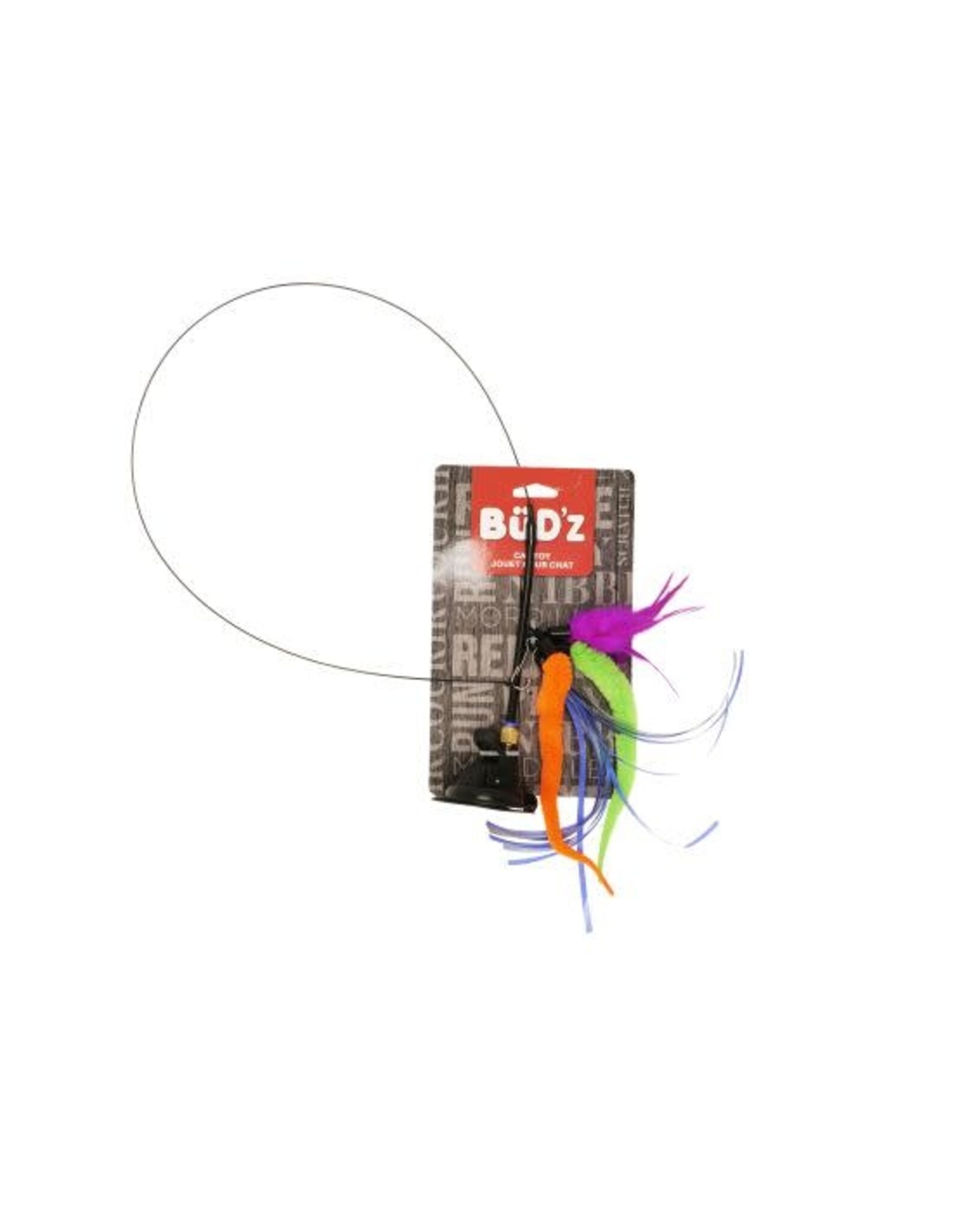 Bud's Bud'z amuse-chat avec jouet interchangeable 35''