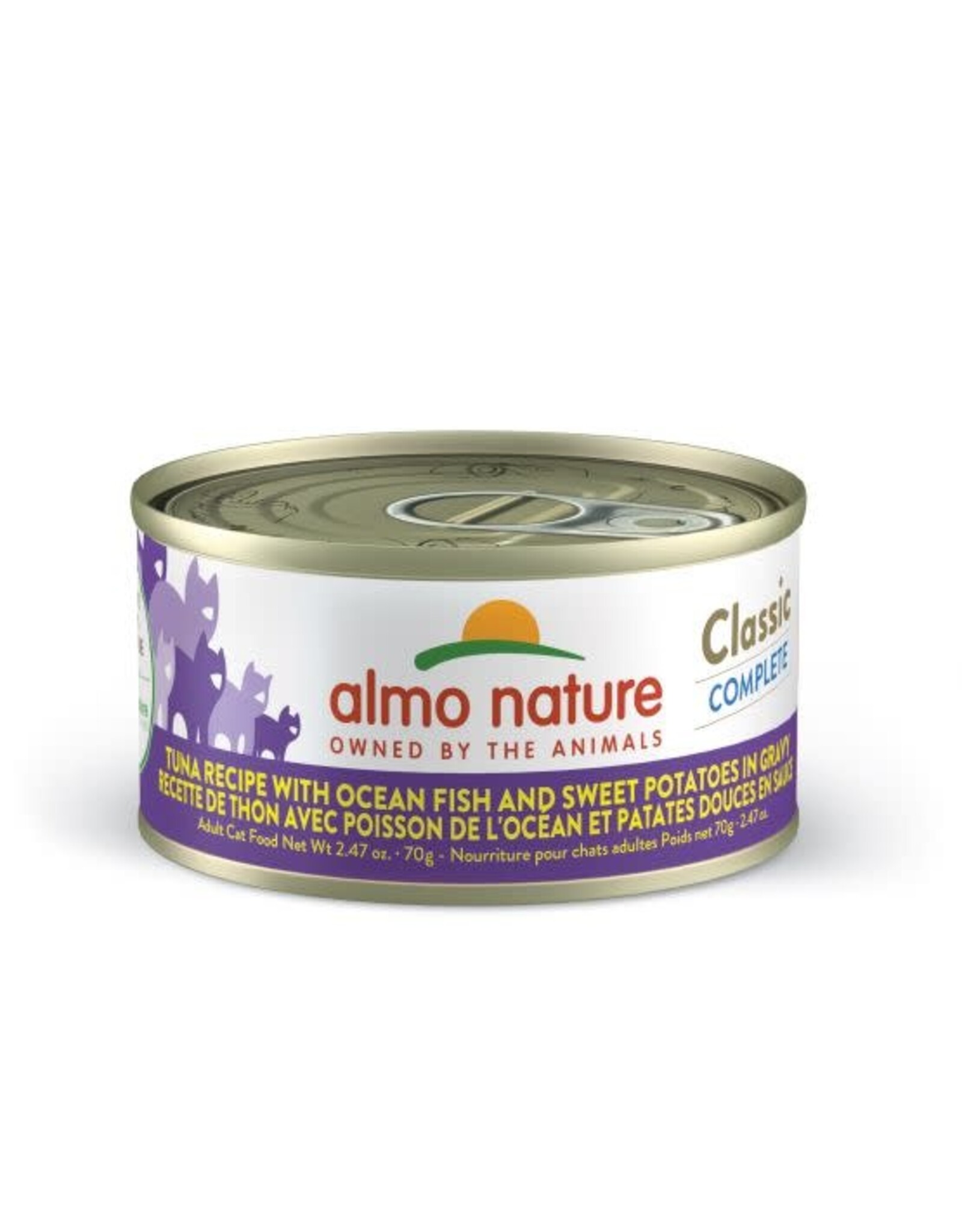 Almo Nature *DISC* Almo Nature C.C. Thon, Poisson de l'océan & Patate douce en sauce 70g