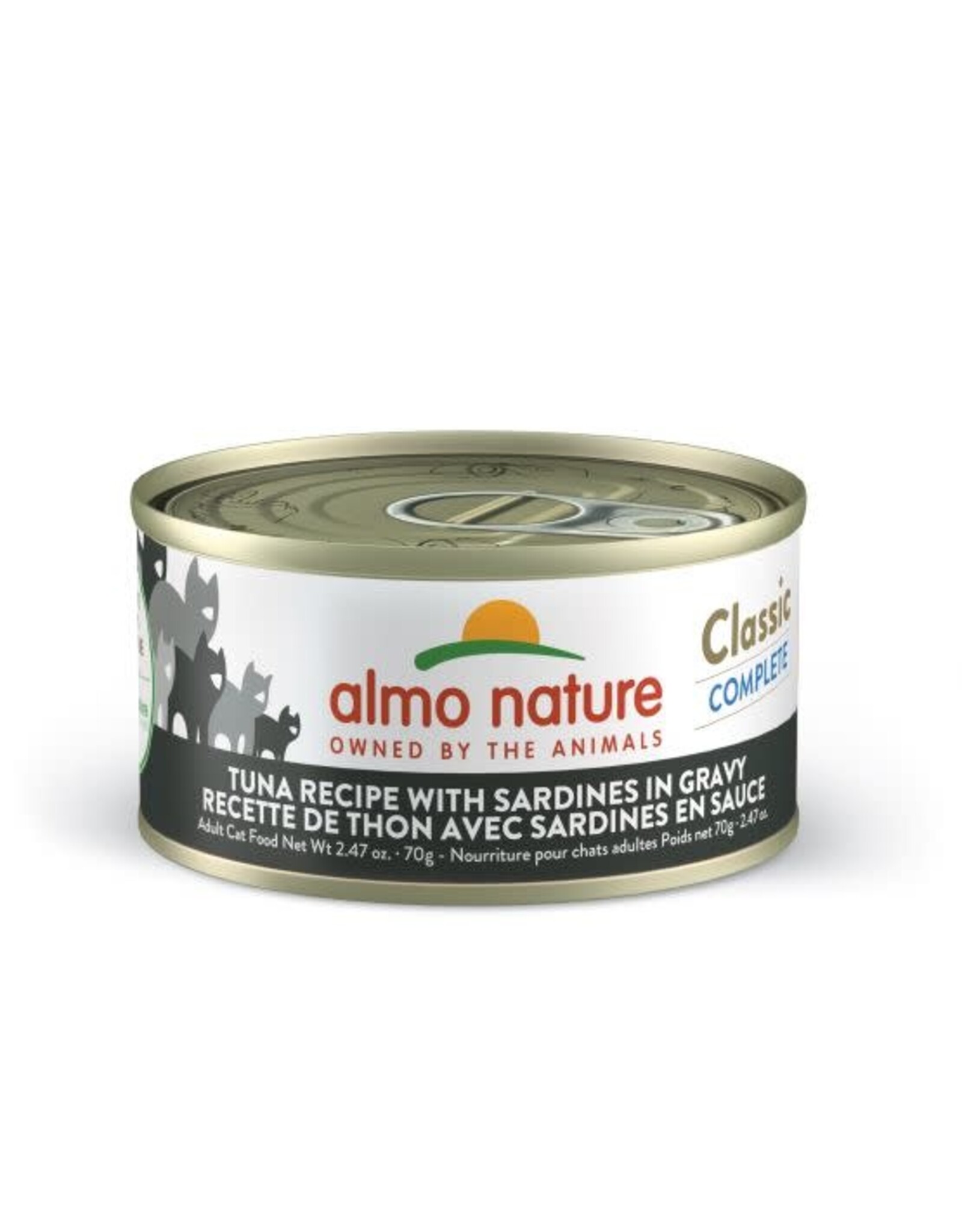 Almo Nature Almo Nature C.C. Thon & Sardines en sauce 70g
