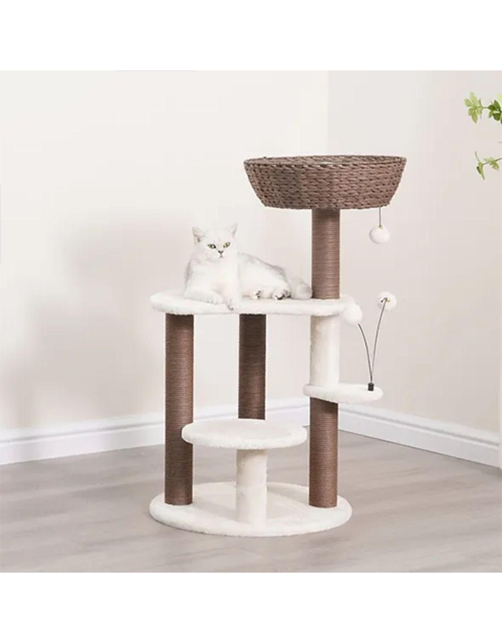 Petpals Group Petpals Arbre à chat Quartz 4 niveaux