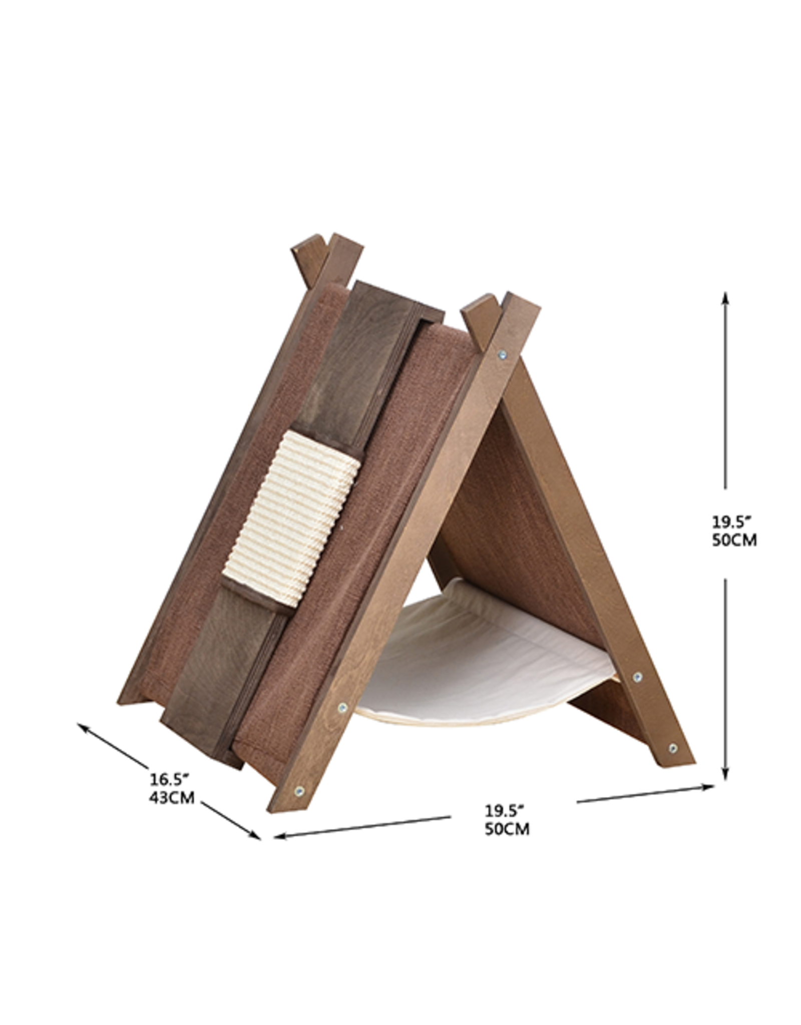 Petpals Group *DISC* Petpals Tente avec hamac +grattoir