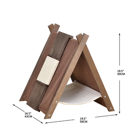 Petpals Group *DISC* Petpals Tente avec hamac +grattoir