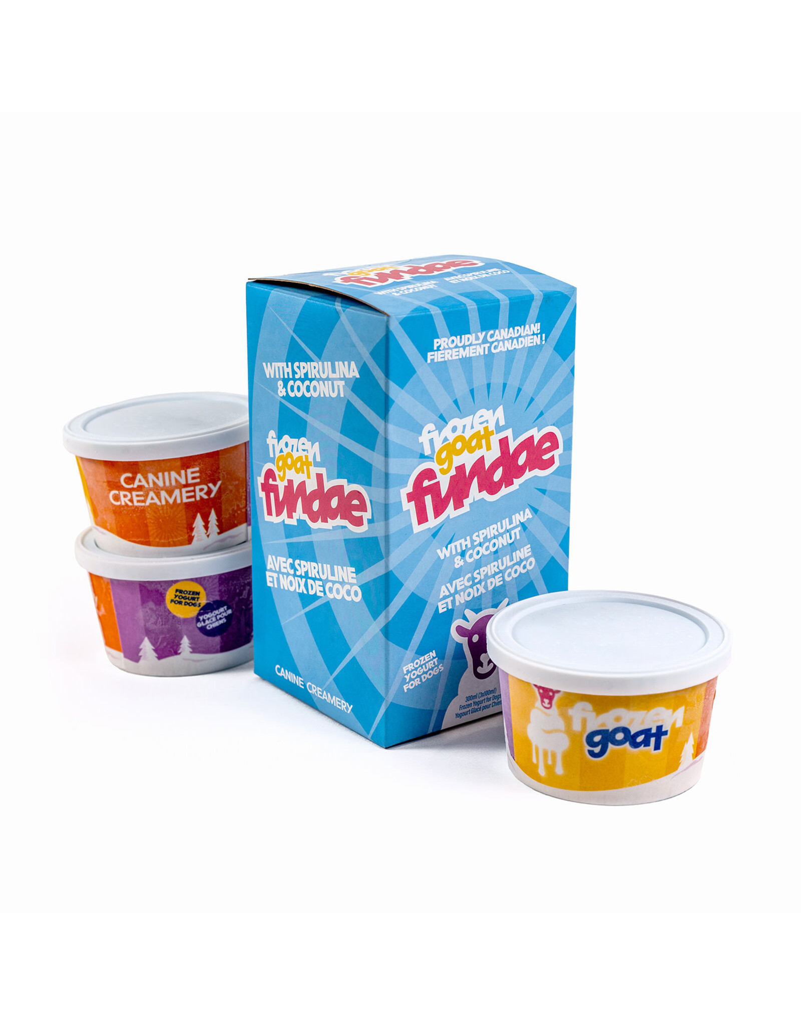 Big Country Raw *DISC* Big Country Raw Yogourt Glacé Chèvre Fundae (300ml)