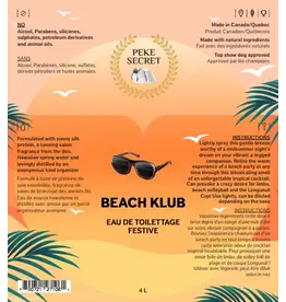 Peke Secret PEKE parfum Beach klub 120ml