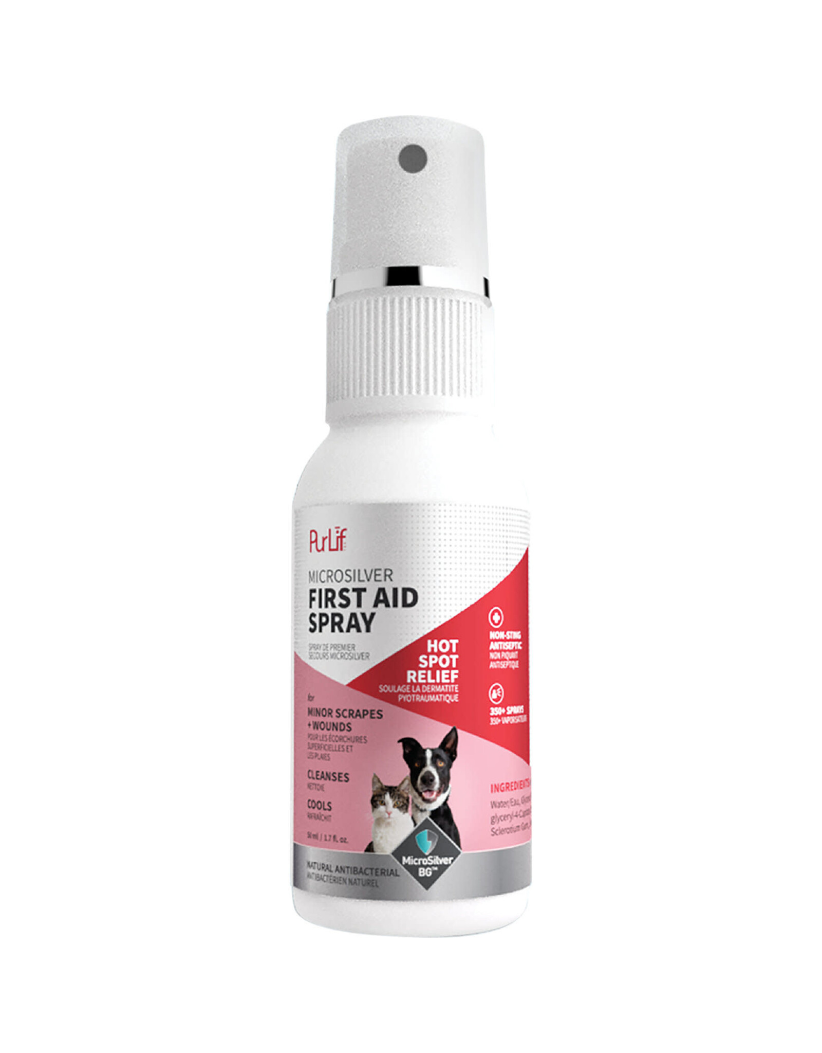Silver Honey PurLif Microsilver Vaporisateur First Aid 50ml