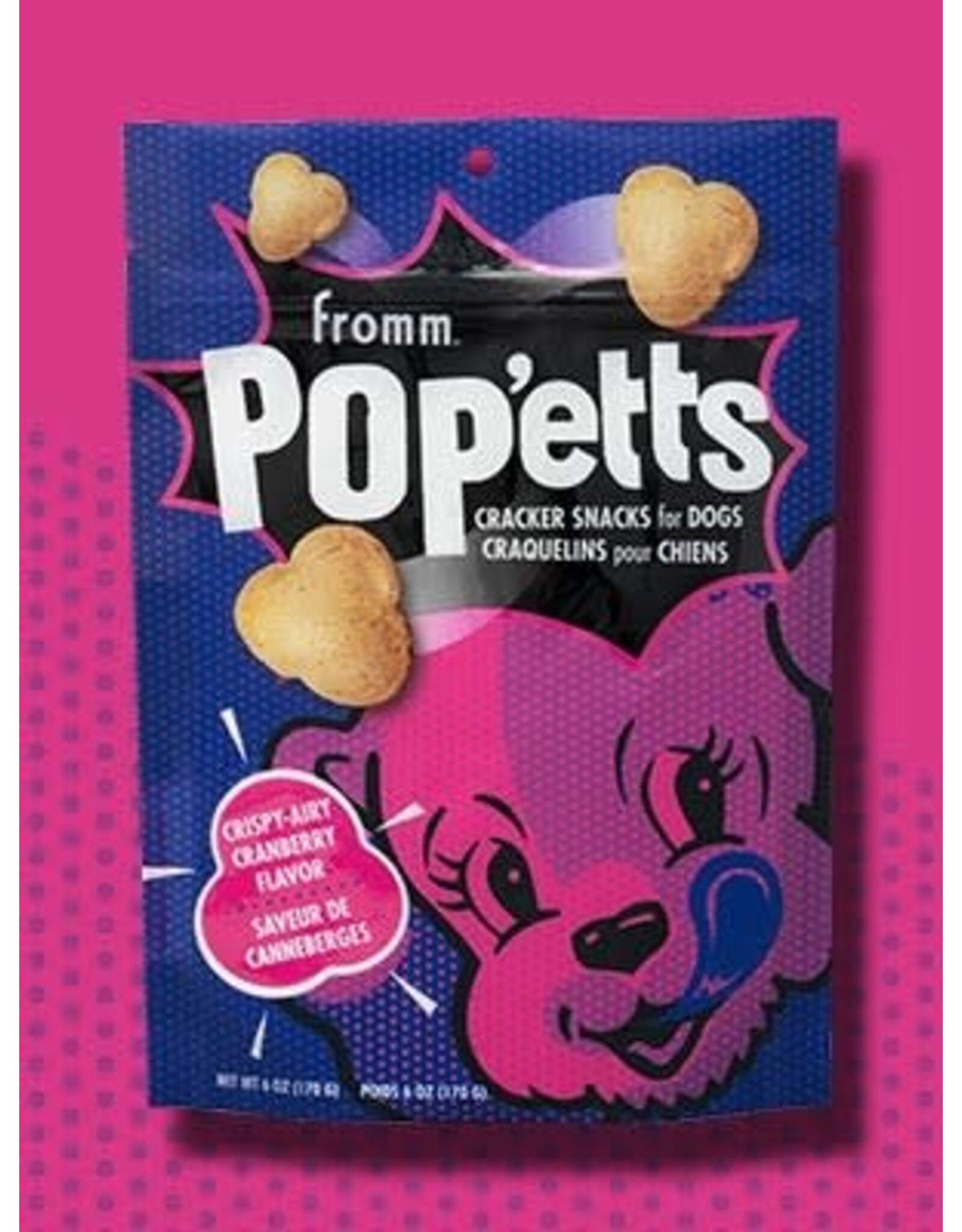 Fromm Fromm Popetts craquelins canneberges  6oz