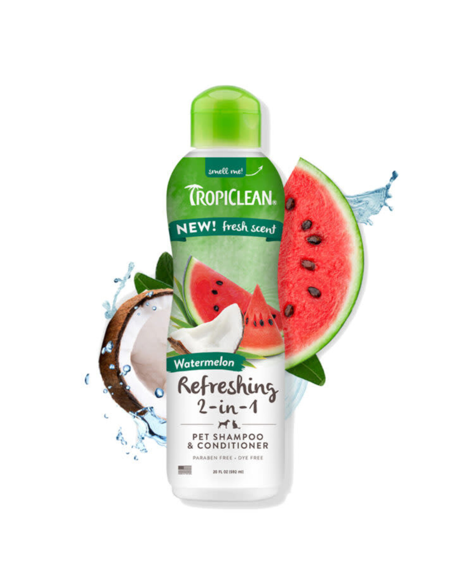 Tropiclean Tropiclean Shampoing 2/1 Melon d'eau 20oz