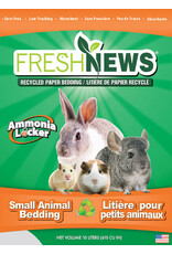 Fresh News Fresh News litière de papier recyclé rongeurs 10L