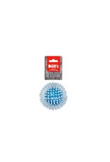 Bud's Bud'z balle caoutchouc à pointes Bleu 9cm
