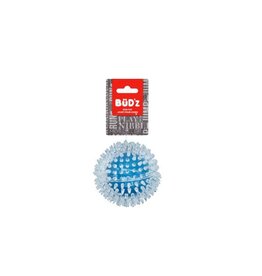Bud's Bud'z balle caoutchouc à pointes Bleu 9cm