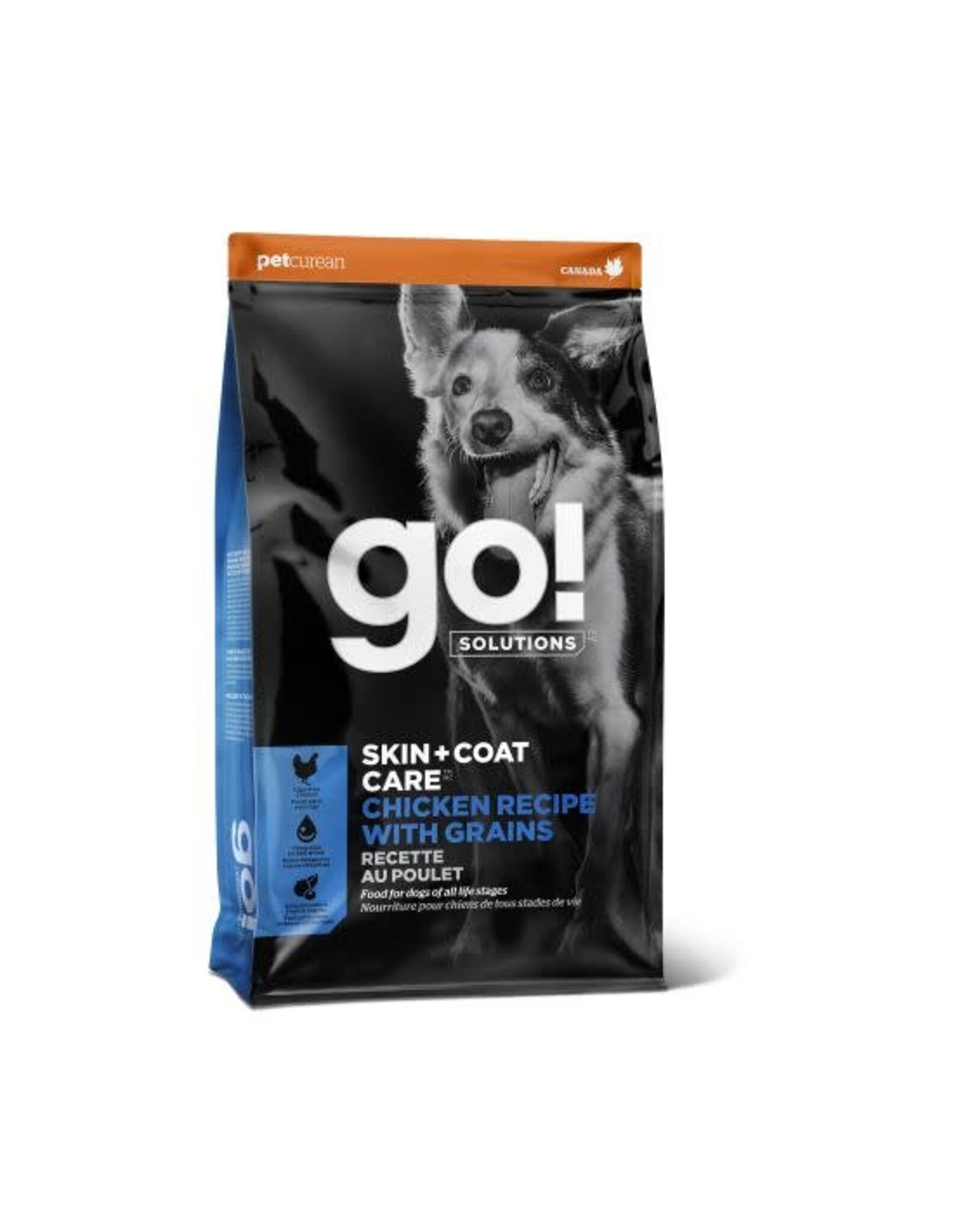 Petcurean Go! Peau & Pelage Poulet 22lbs