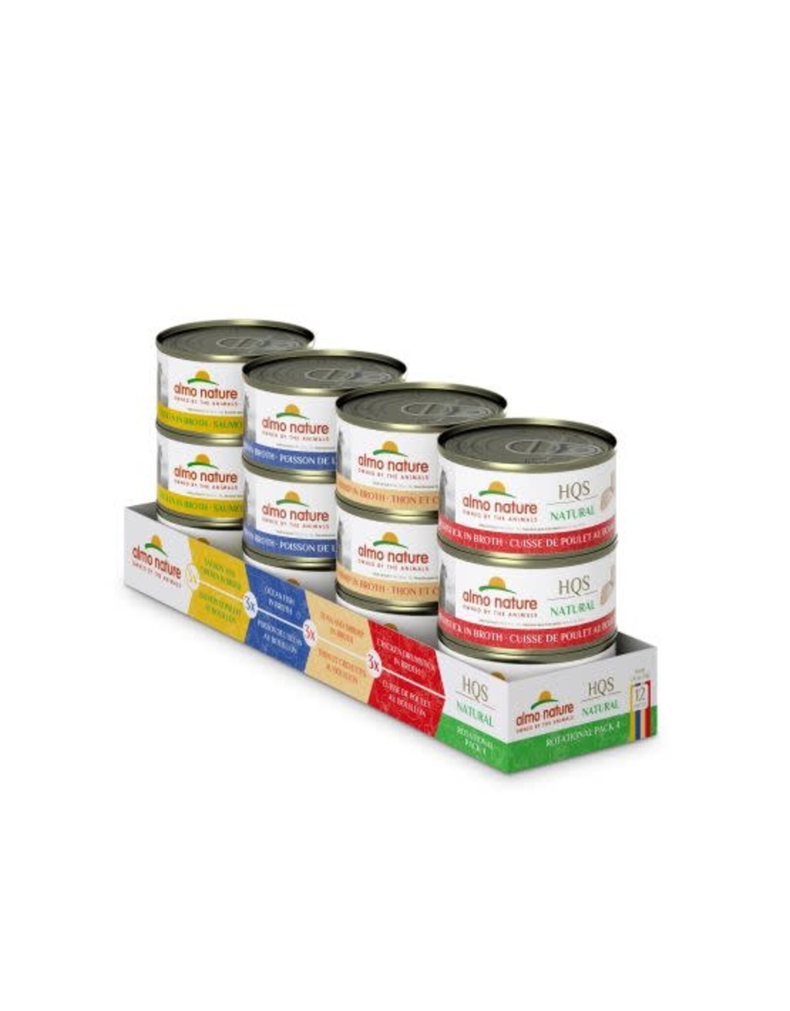 Almo Nature Almo Nature HQS N. rotational pack #4 12x70g