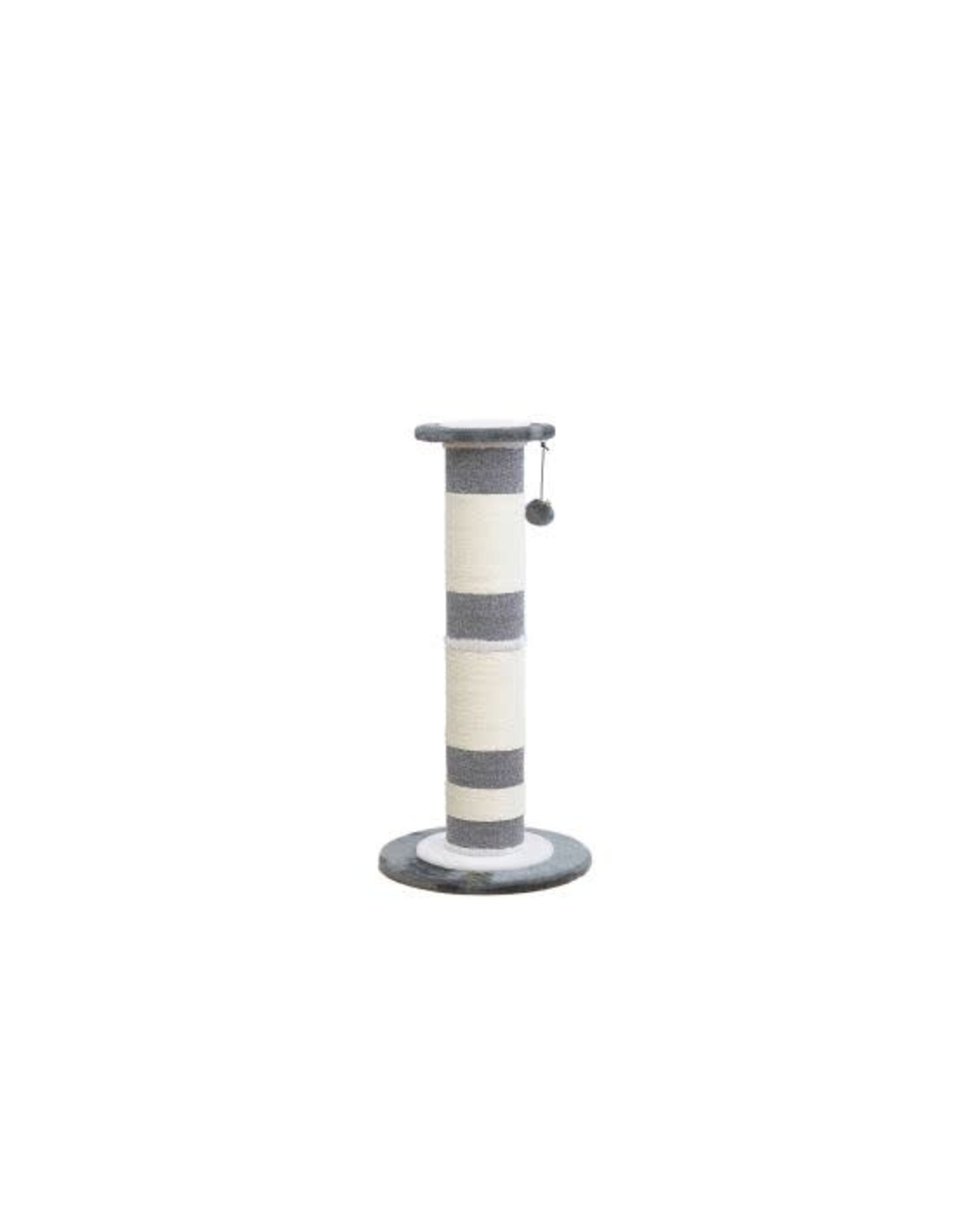 Bud's Bud'z griffoir Sisal et Tapis gris L 39x39x81cm