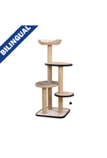 Petpals Group Petpals Arbre à chat Natural 4 niveaux