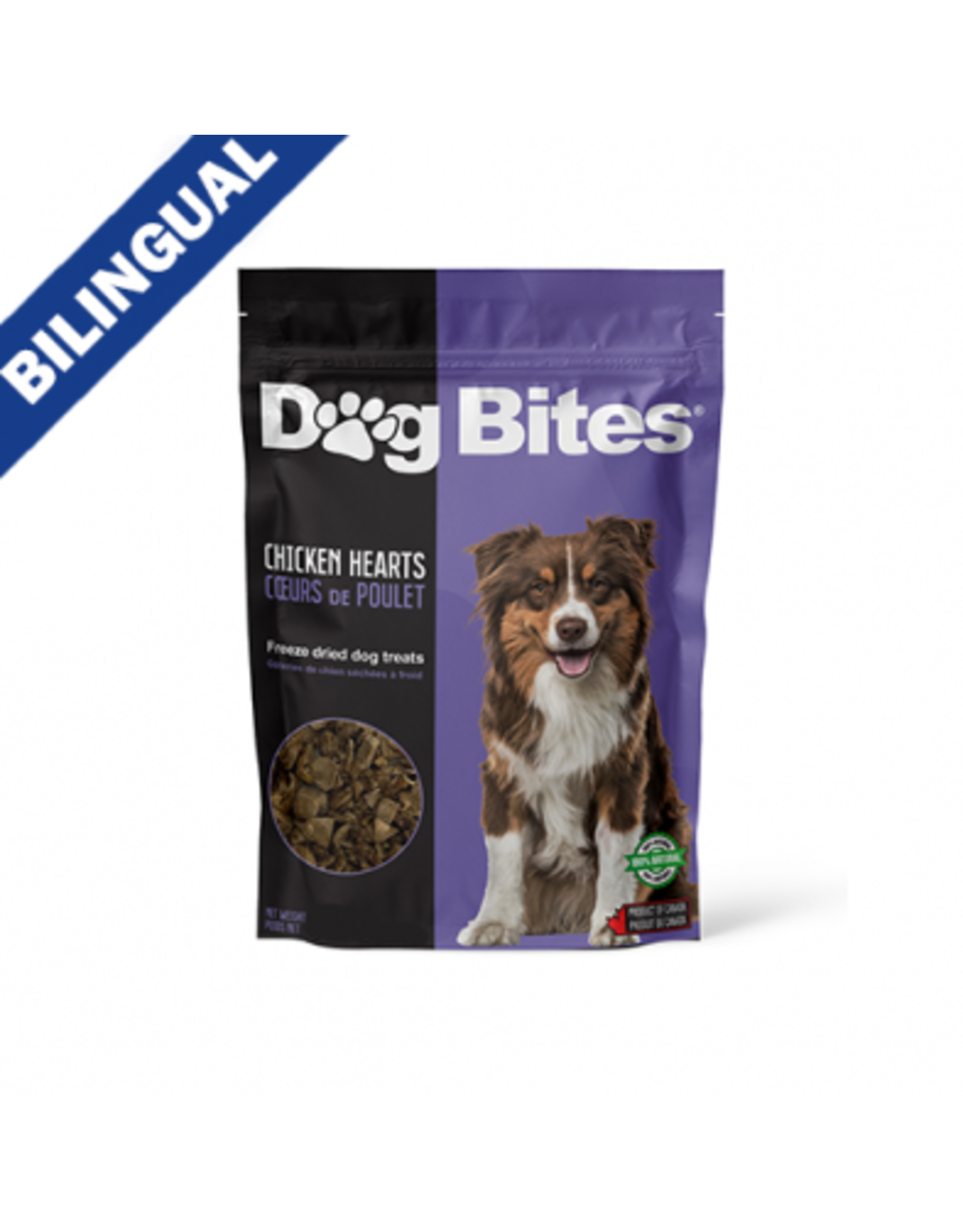 Dog Bites Dog Bites Gâteries Coeur de Poulet déshydraté