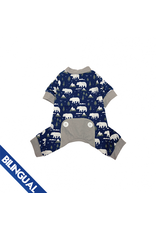 foufoudog FFD Pyjamas Heritage polar bleu