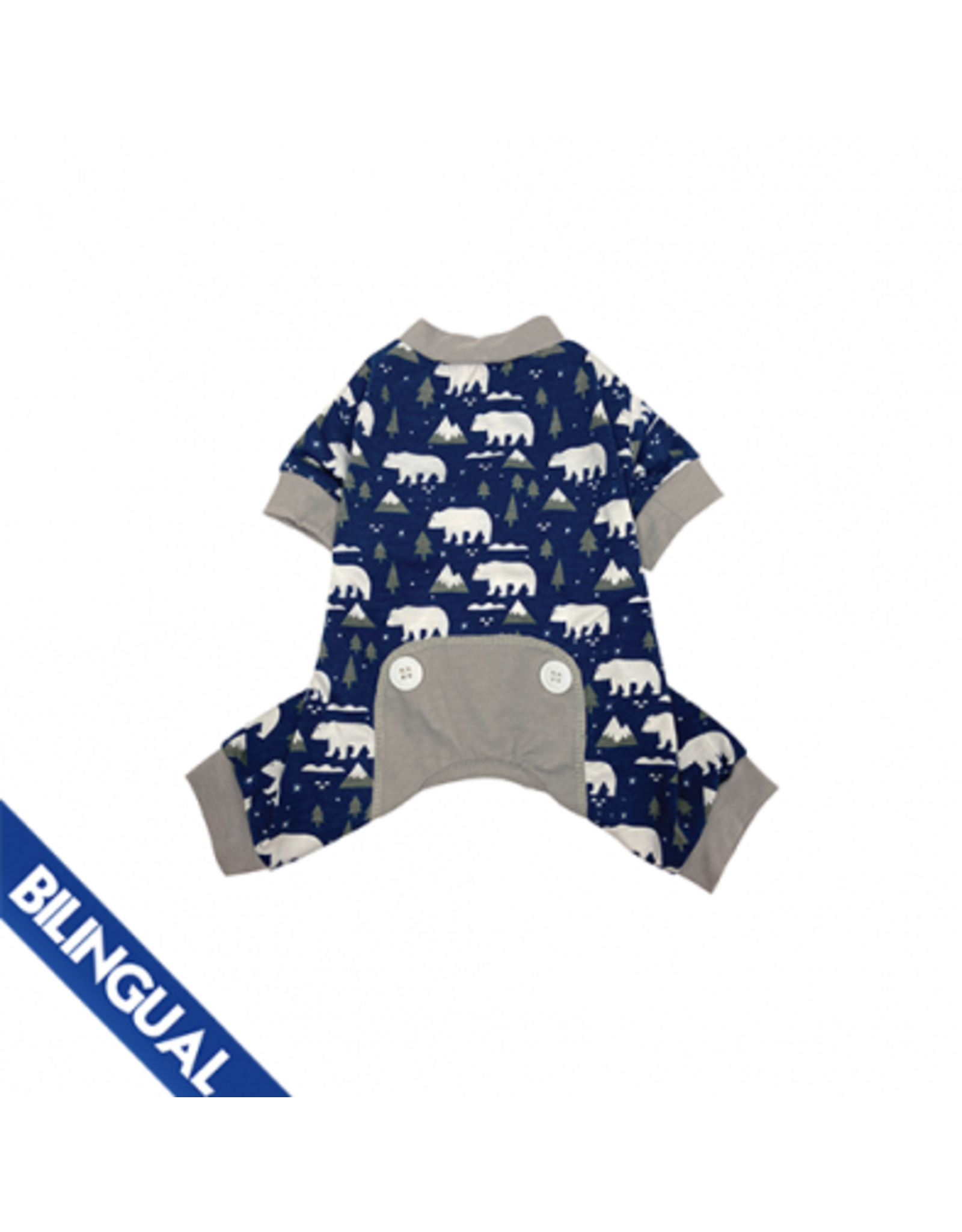 foufoudog FFD Pyjamas Heritage polar bleu