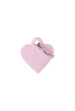MyFamily MyFamily Médaille Basic Aluminium Coeur Rose S