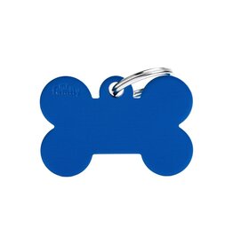 MyFamily MyFamily Médaille Basic Aluminium Os Bleu L