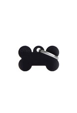 MyFamily MyFamily Médaille Basic Aluminium Os Noir S