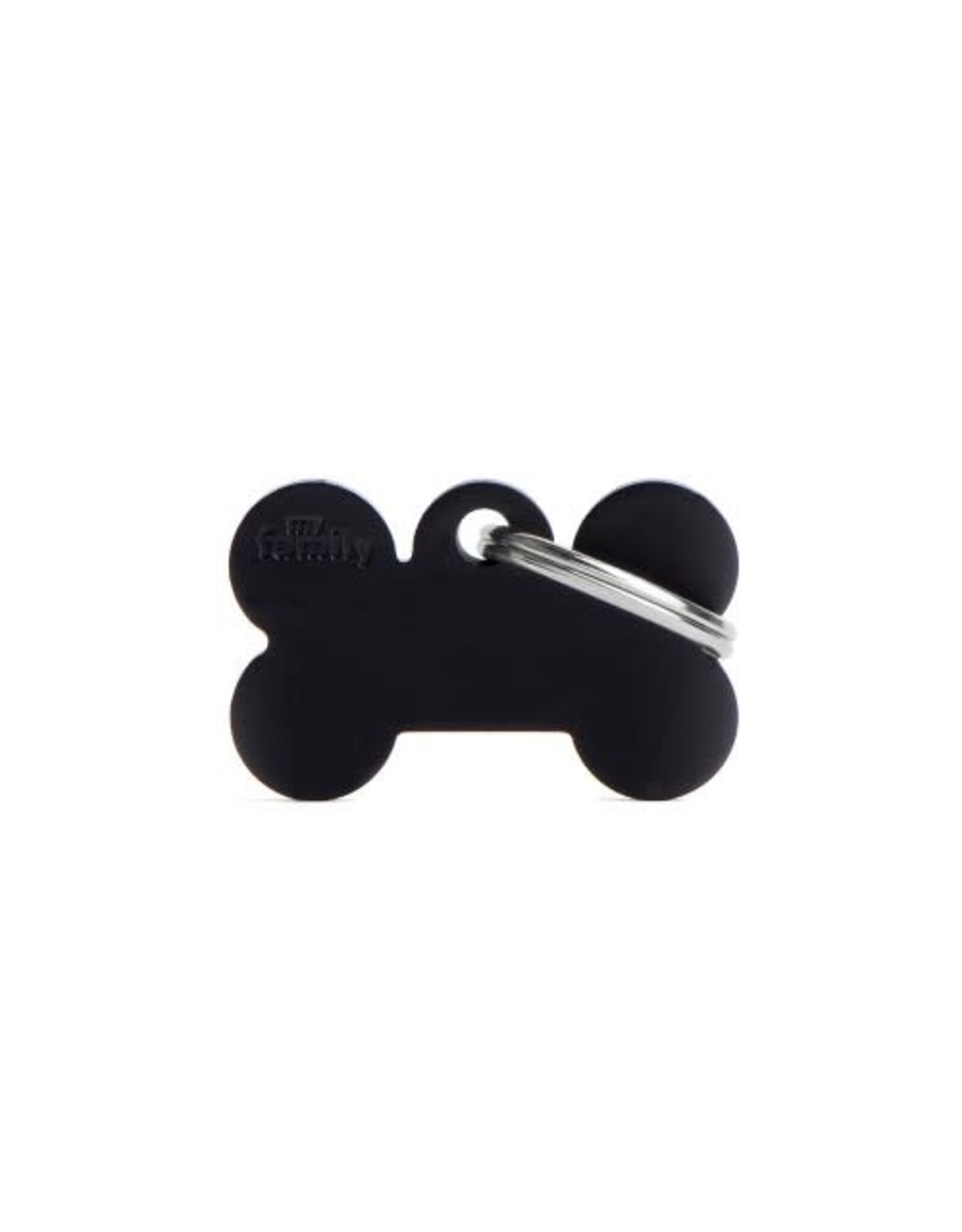 MyFamily MyFamily Médaille Basic Aluminium Os Noir S