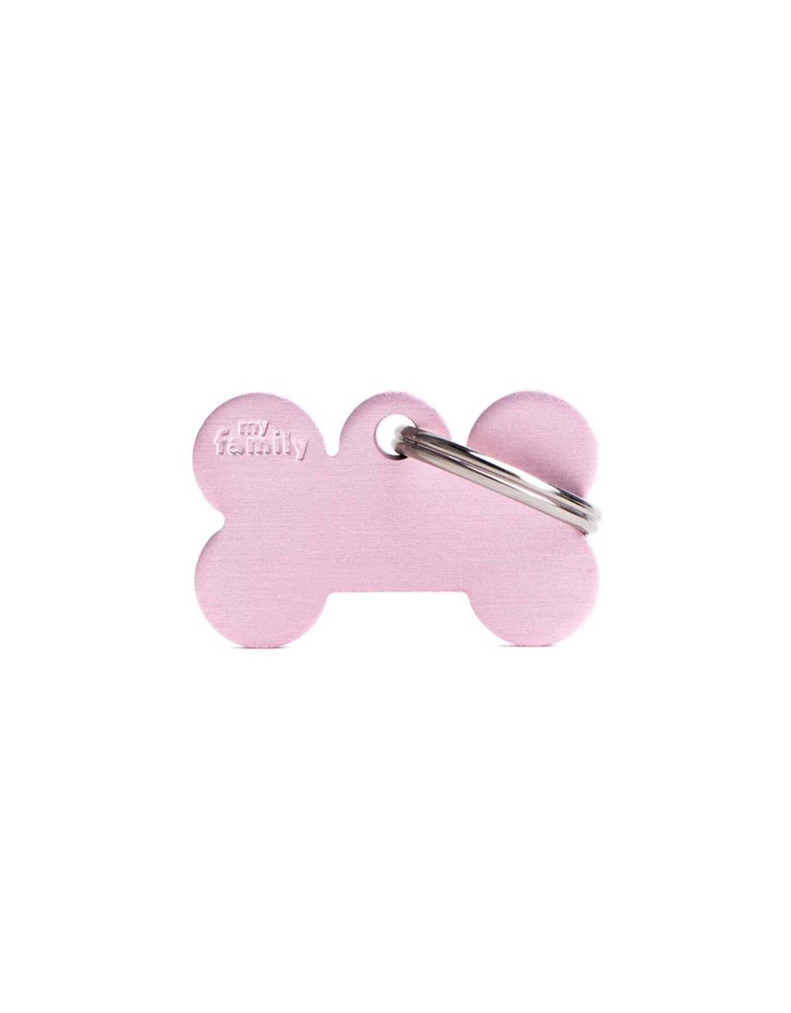 MyFamily MyFamily Médaille Basic Aluminium Os Rose S