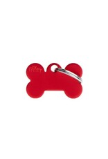 MyFamily MyFamily Médaille Basic Aluminium Os Rouge S