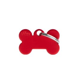MyFamily MyFamily Médaille Basic Aluminium Os Rouge S